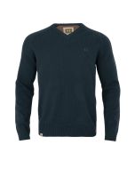 Härkila Vincent Merino V-Hals Pullover Dark Navy