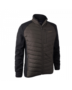 Deerhunter Moor Padded Jacket w. Knit Brown leaf