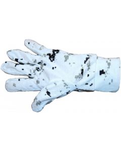 Handschoen camouflage sneeuw