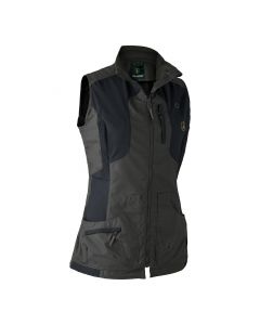Deerhunter Lady Ann Waistcoat Black Ink