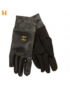 Härkila NOCTYX camo fleece handschoen met omvouwbare vinger
