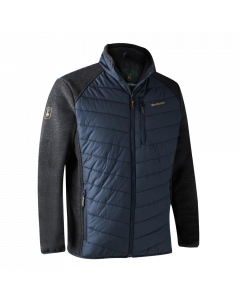 Deerhunter Moor Padded Jacket w. Knit Dark Blue